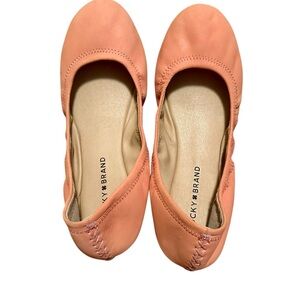 Lucky Brand Women's Peach Ballet Flats